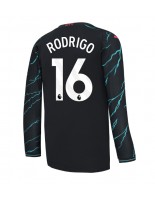 Manchester City Rodri Hernandez #16 Kolmaspaita 2023-24 Pitkähihainen